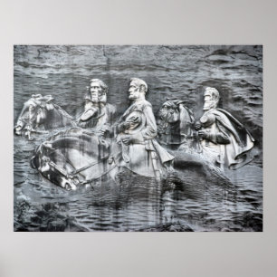 Stone Mountain Georgia memorial Poster