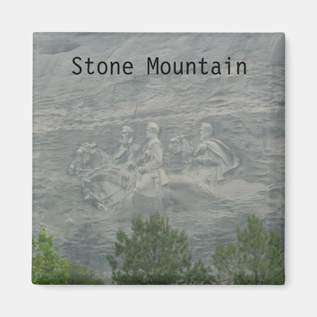 Stone Mountain Georgia Mural Photo Magnet (Front)