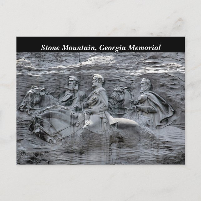 Stone Mountain Georgia Park Memorial Postcard (Front)