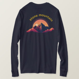 Stone Mountain Minimalist design - T-Shirt
