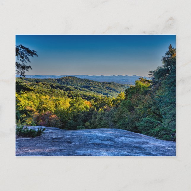 stone mountain north carolina nature landscapes postcard (Front)