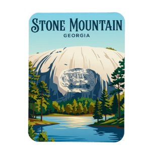 Stone Mountain Park USA Magnet