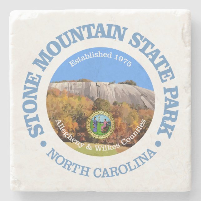 Stone Mountain SP Coaster (Front)