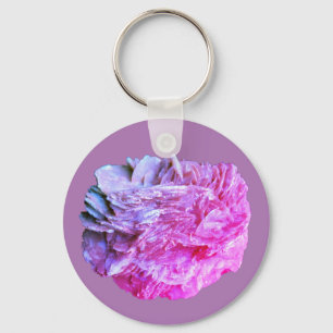 Stone New View Two Tone Layers Key Ring