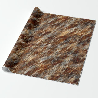 Stone on wrapping paper