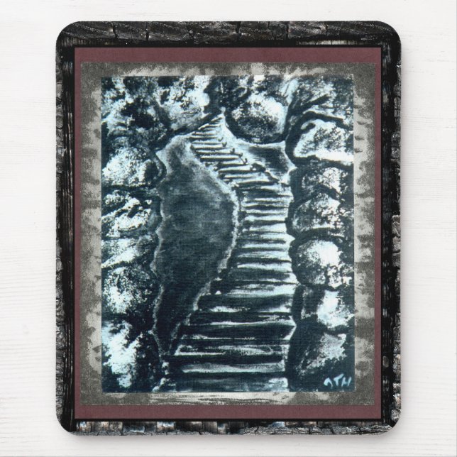 Stone Pathway Mouse Pad (Front)