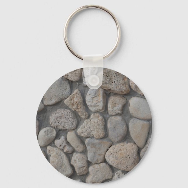 Stone pattern key ring (Front)