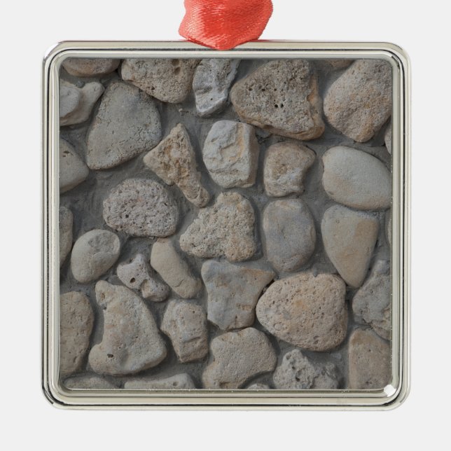 Stone pattern metal tree decoration (Front)