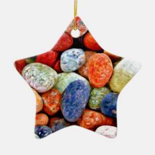 Stone & Pebble Ceramic Tree Decoration