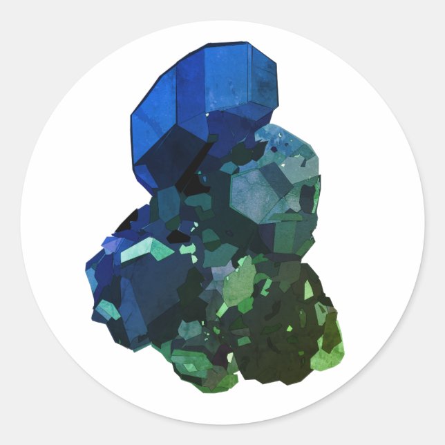 Stone, Quartz Drawing Sticker (Front)