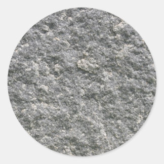 Stone Rock Classic Round Sticker