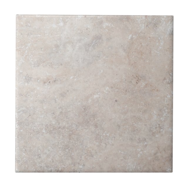 Stone Rock Marble Travertine Nature Background Ceramic Tile (Front)