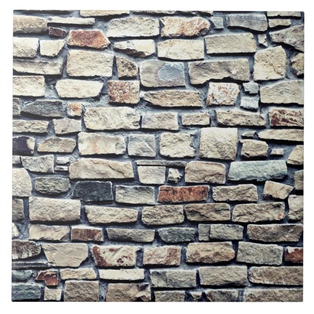 Stone Rock Wall Texture Tile (Front)