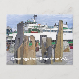 Stone Sculture Postcard