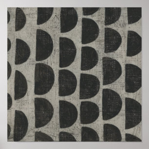 Stone - Semicircles Poster