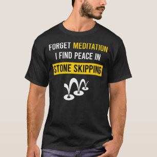 Stone Skipping Stones Rock Rocks Skimming T-Shirt