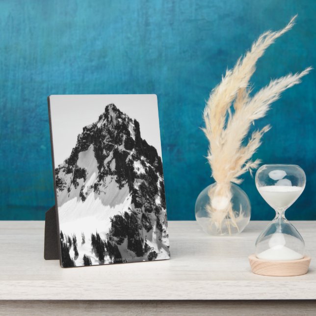 Stone, Snow and Trees Plaque (Side)