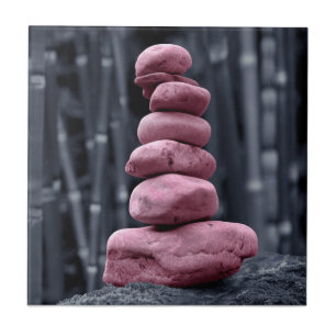 Stone Stack Ceramic Tile