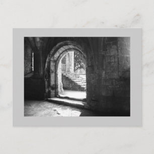 Stone stairs postcard