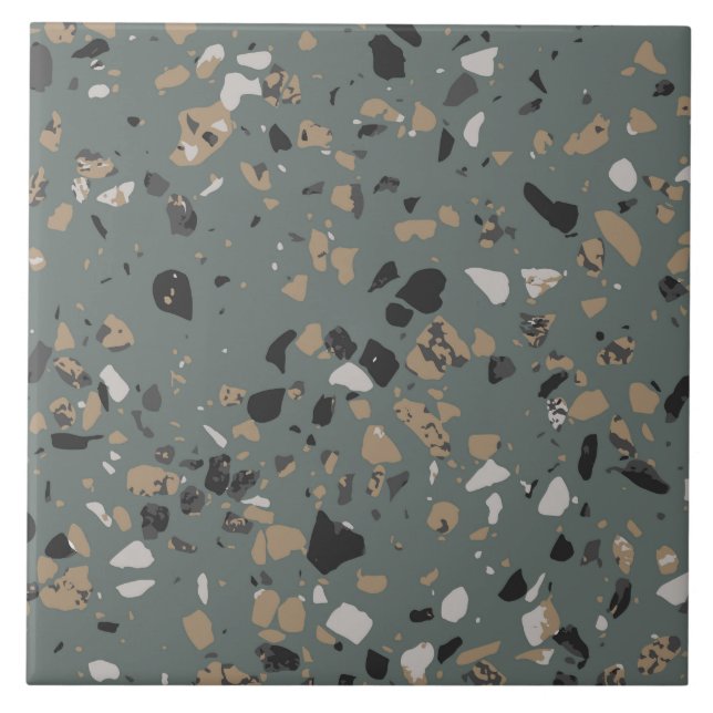 Stone Terrazzo Ceramic Tile (Front)