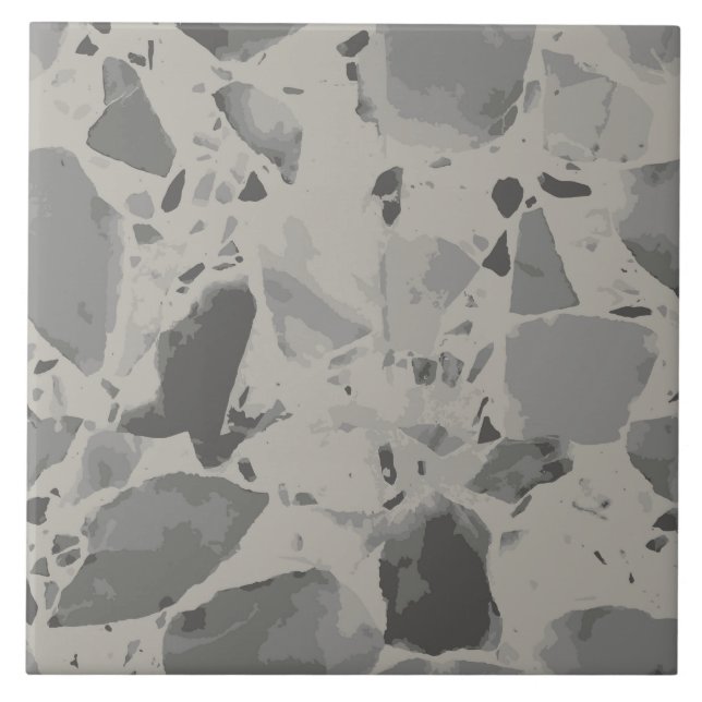 Stone Terrazzo Ceramic Tile (Front)