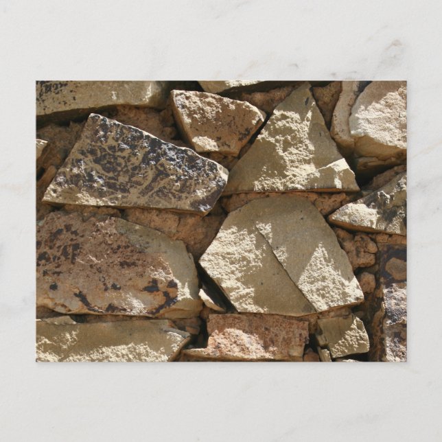 Stone Texture Postcard (Front)