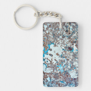 stone texture rock organic pattern marble geology  key ring
