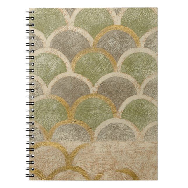 Stone Tile Design by Chariklia Zarris Notebook (Front)