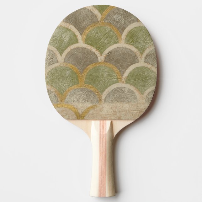 Stone Tile Design by Chariklia Zarris Ping Pong Paddle (Front)