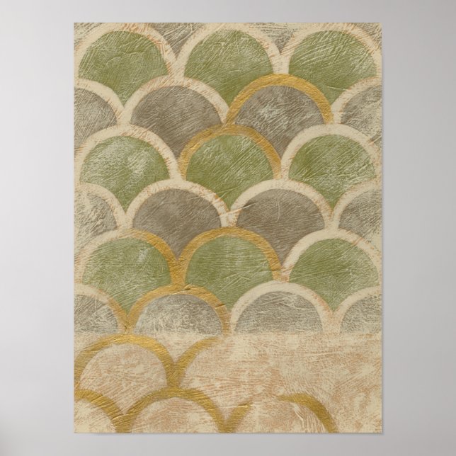 Stone Tile Design by Chariklia Zarris Poster (Front)