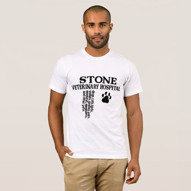 Stone Veterinary Hospital T-Shirt (Front Full)