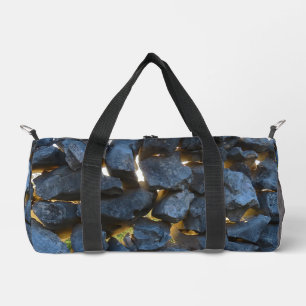 Stone wall built in Croatian style       Duffle Bag