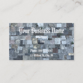 Stone Wall Business Card