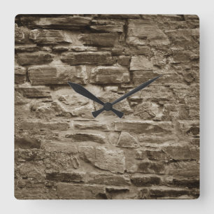 Stone Wall Clock