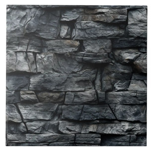Stone Wall Illusion Ceramic Tile