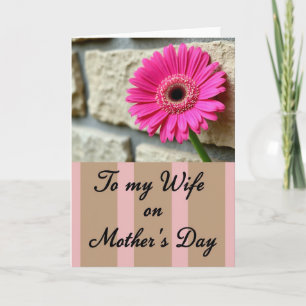 Stone Wall Mothers Day Card