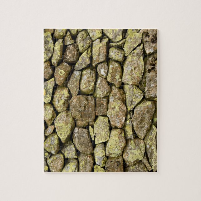 Stone Wall Puzzle/Jigsaw with Tin Jigsaw Puzzle (Vertical)
