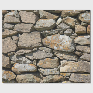 Stone Wall Wrapping Paper