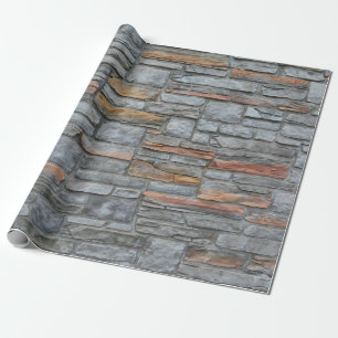 stone wall wrapping paper