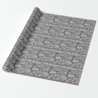 Stone Wall Wrapping Paper