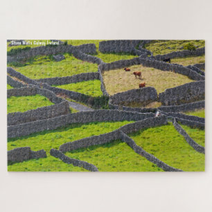 Stone Walls Galway Ireland. Jigsaw Puzzle