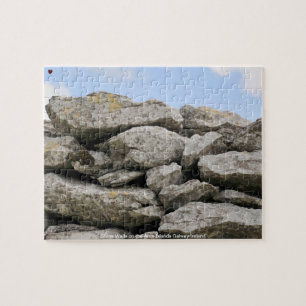 Stone Walls the Aran Islands Galway Ireland Jigsaw Puzzle