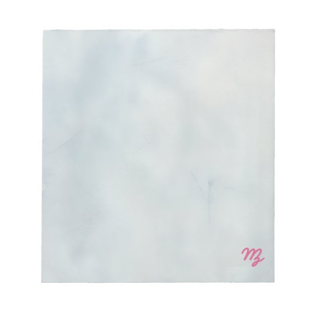 Stone Watercolor  Notepad (Front)