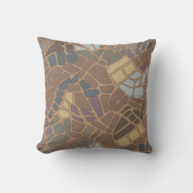 stone weave design cushion (Front)