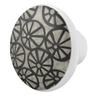 Stone - Wheels Ceramic Knob