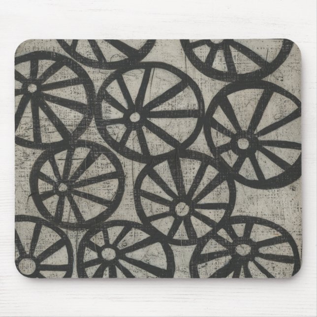 Stone - Wheels Mouse Pad (Front)
