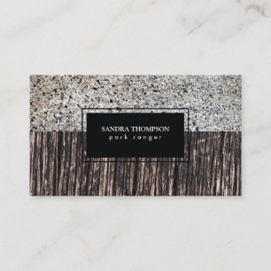 Stone & Wood Business Card
