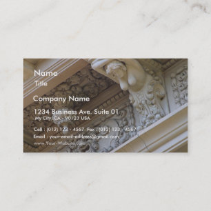 Stone Work On Building Business Card