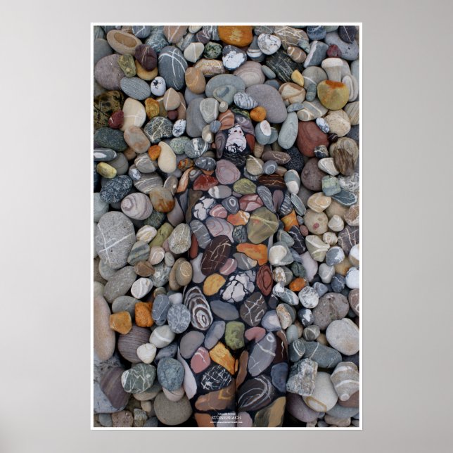 Stonebeach by Johannes Stötter Poster (Front)