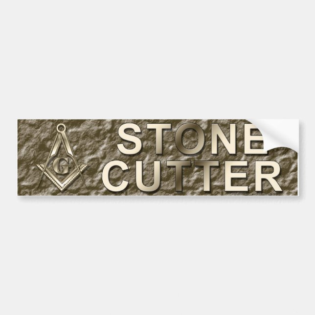 stonecutter sticker (Front)